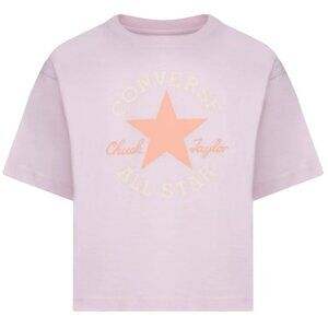 NWT. CONVERSE Big Girls Dissected Chuck Patch Boxy Tee